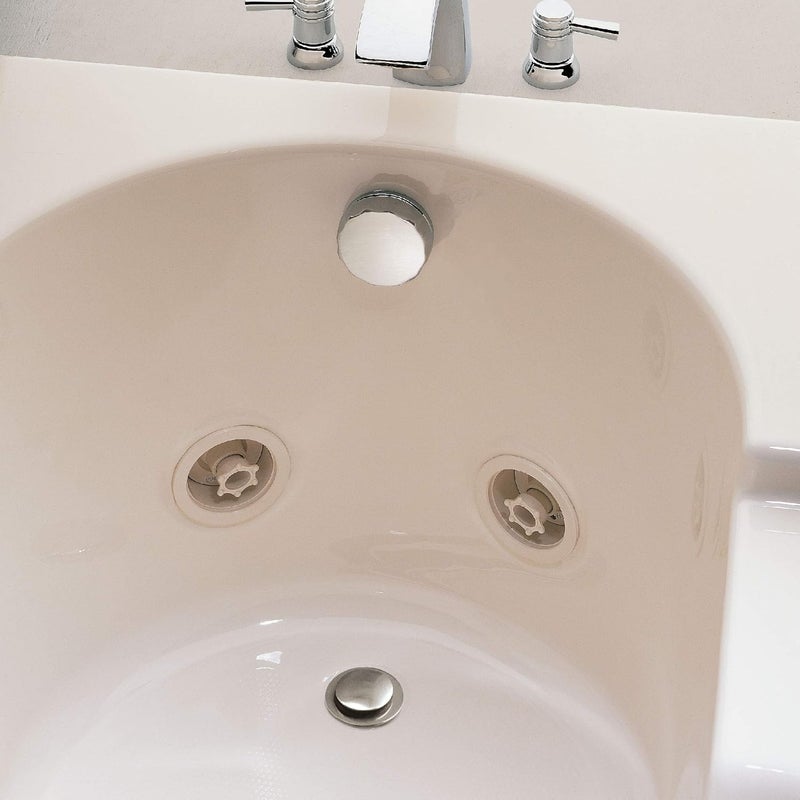 Keeney 645PVCDSBN Cable Driven PVC Bathtub Drain Kit with Brushed Nickel Finish - Image 2